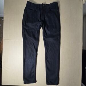 Topman Men's Stretch Skinny Jeans In Black W36 L34